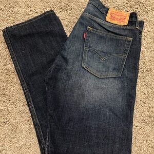 Levi's Men's Indigo Straight Jeans